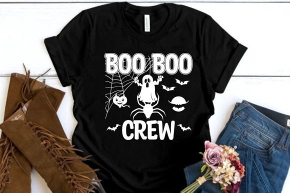 BOO BOO CREW SVG Graphics for T-Shirt Designs