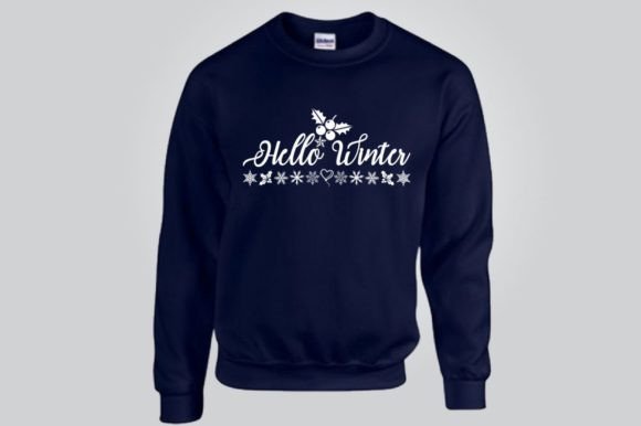 HELLO WINTER, SVG: Graphics & T-Shirt Design Review