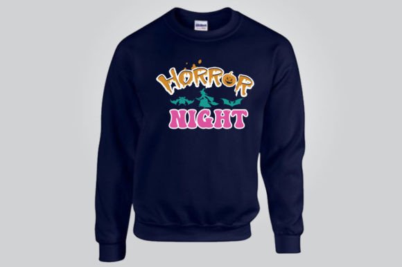 Horror Night SVG: Spooky Graphics for T-Shirt Designs