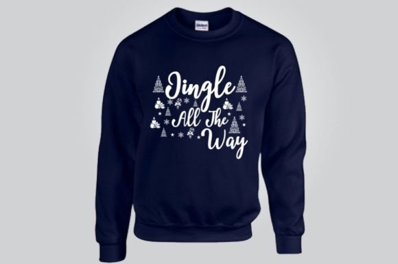 JINGLE ALL the WAY SVG: Graphics for T-Shirt Designs