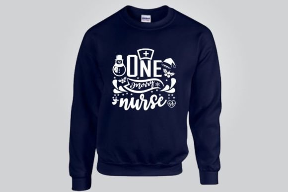 One Merry Nurse SVG Graphics for T-Shirt Designs