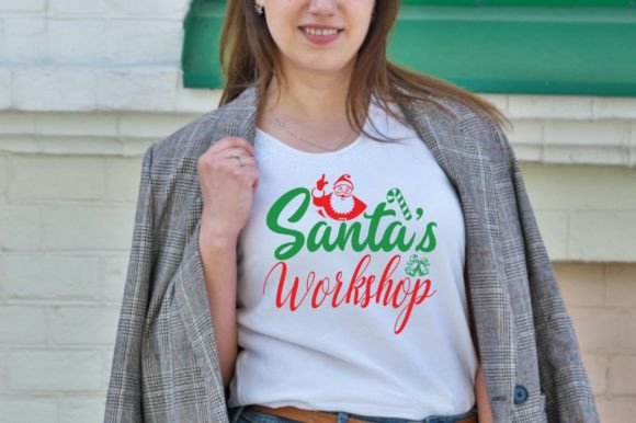 SANTA’S WORKSHOP SVG: Graphics & T-Shirt Designs Review