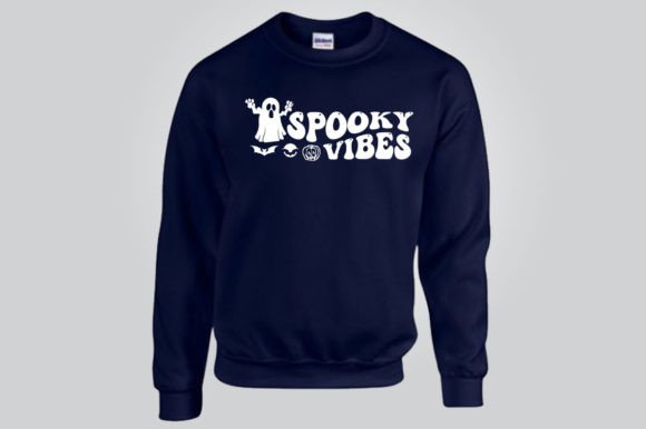 SPOOKY VIBES, SVG: Graphics for T-Shirt Designs