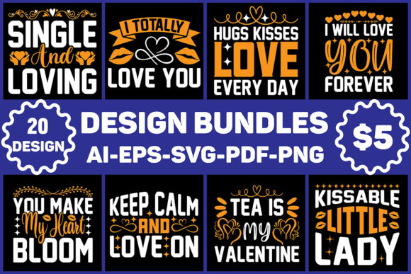 Valentine T-Shirt Graphics & Design Bundle Review